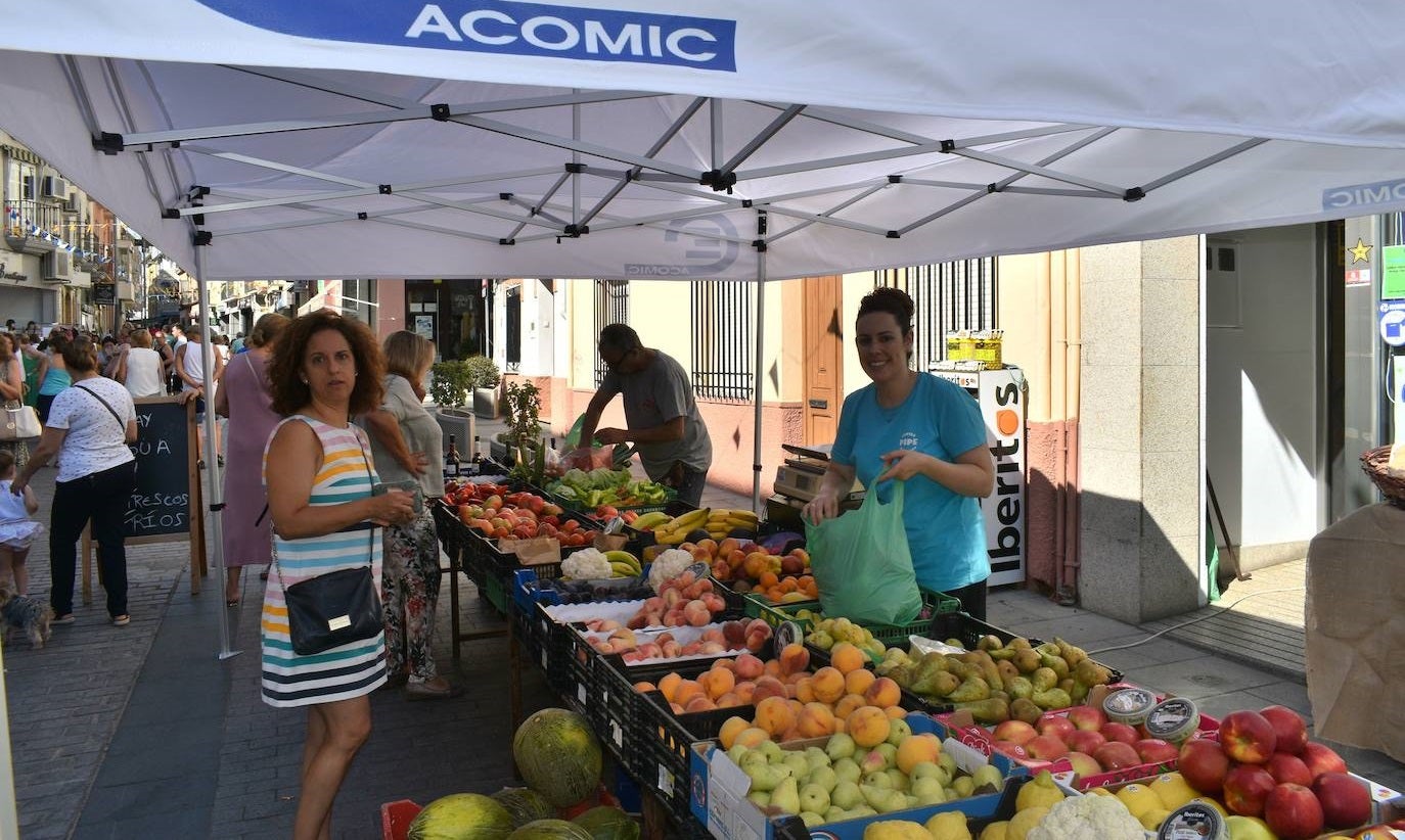 Una feria en la que se vendían productos de todos los sectores