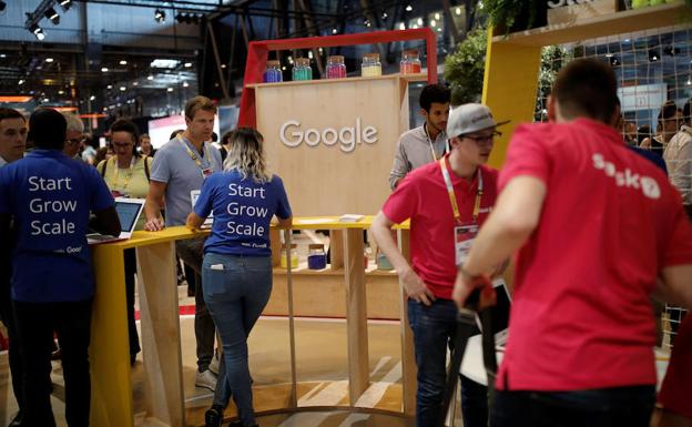 Un equipo de trabajo de Google. /Benoit Tessier (Reuters)