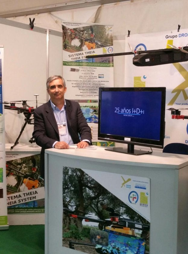 Su empresa participa ahora en la Feria Iberforesta. :: e. d./