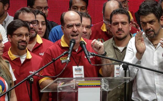 Julio Borges, presidente de la Asamblea Nacional./Cristian Hernández (Efe)