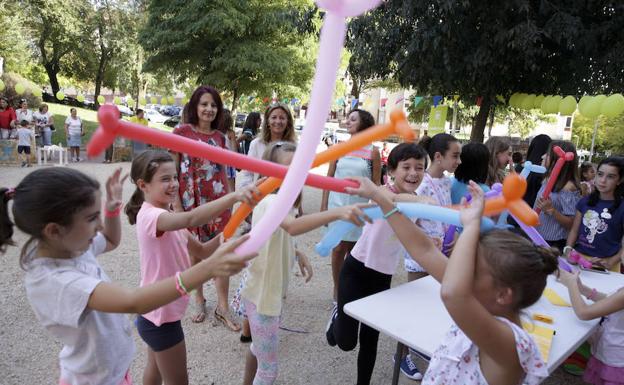 Juegos organizados por el Colegio de Enfermería.