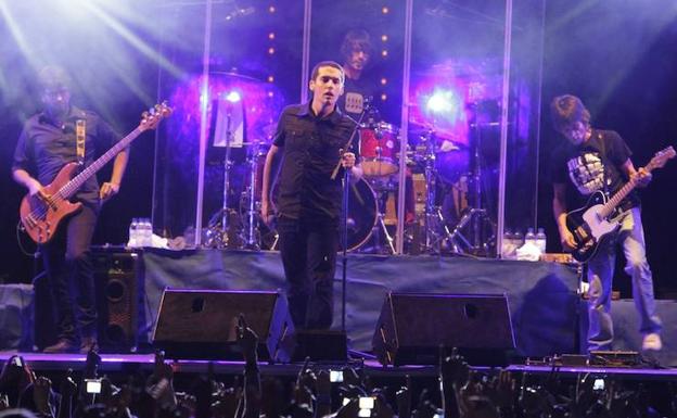 Maldita Nerea, en un concierto./Luis Ángel Gómez