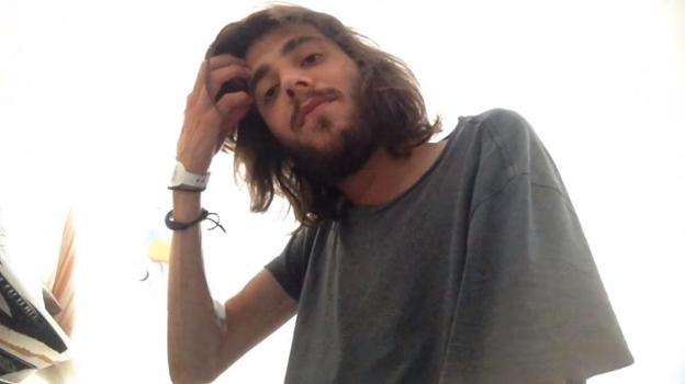 Una de las imágenes más recientes de Salvador Sobral, ya en el hospital y visiblemente delgado. :: r. c./