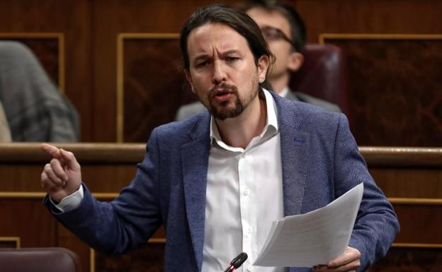 El líder de Unidos Podemos, Pablo Iglesias./EFE