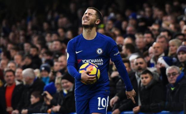 Eden Hazard, jugador del Chelsea. /Efe