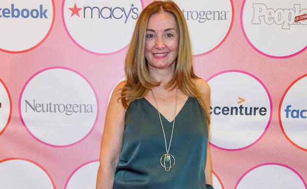 Cano posa a su llegada a la alfombra roja de la edición de 2018 de las '25 mujeres más poderosas de la revista People en Español'./Giorgio Viera (Efe)