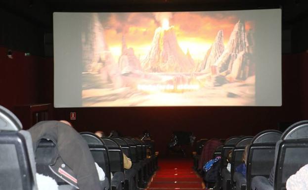 Una sala de cine en Vitoria./Jesús Andrade