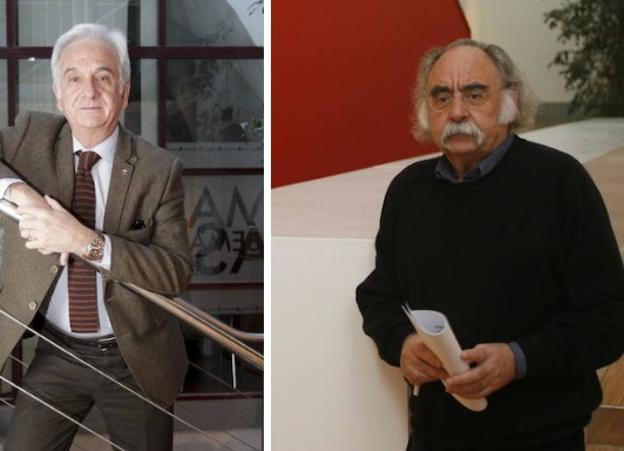 Juan Antonio Ortiz (izquierda) y Celestino García. :: hoy/