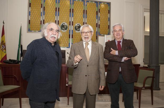Celestino García, Alberto González y Juan Antonio Ortiz. :: Pakopí/