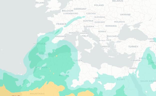 Pronóstico calima para este jueves.