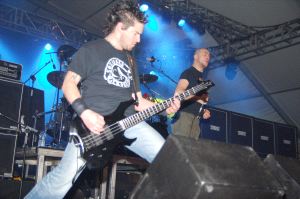 El Grupo Soziedad AlkohóliKa actuando en Plasencia en 2006 . / HOY/