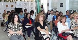 Asistentes a las jornadas que se desarrollan en Millanes. / MAM/