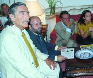 De la Cuadra Salcedo, en su última visita a Trujillo. :: JSP/