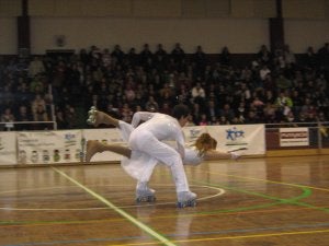 Dos imágenes de la prueba celebrada en Jerez. ::
P. D./