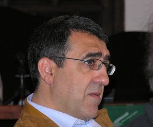 Julio Navarro Palazón estará en dos actos públicos esta semana en Badajoz. :: HOY/