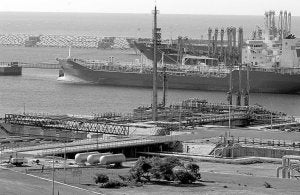 Puerto de Sines, que ampliaría su terminal de contenedores en un proyecto conjunto con Badajoz. :: HOY/