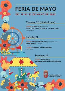 Programa de festejos de la feria de mayo 2022