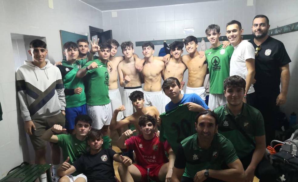 El equipo juvenil gana por goleada (10-0) al Sport Extremadura