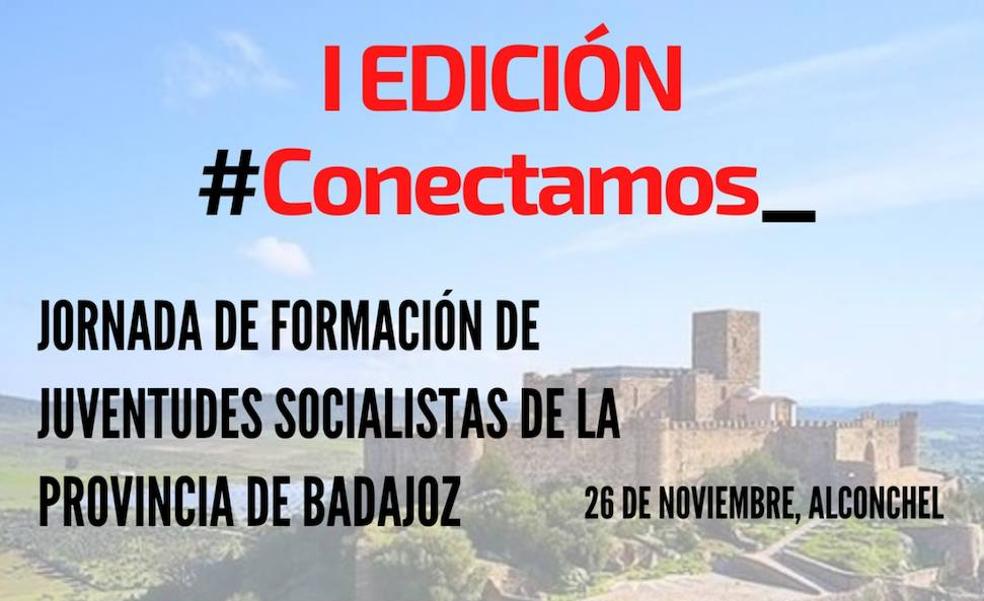 Alconchel acoge una jornada formativa de jóvenes socialistas de la provincia de Badajoz