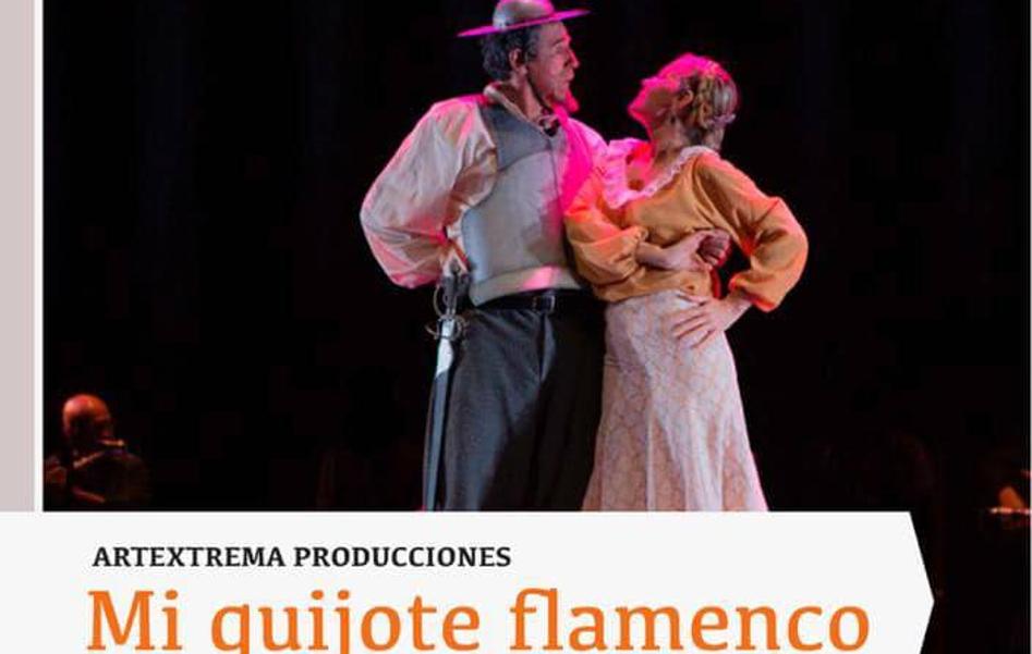 La casa de la cultura acoge esta tarde el espectáculo 'Mi Quijote Flamenco'
