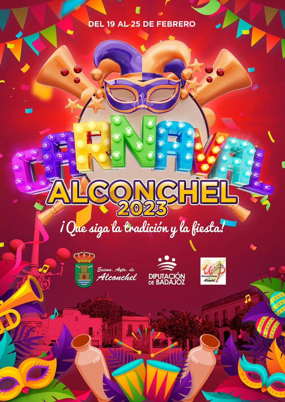 El Carnaval de Alconchel 2023 se celebrará entre el 19 y el 25 de febrero