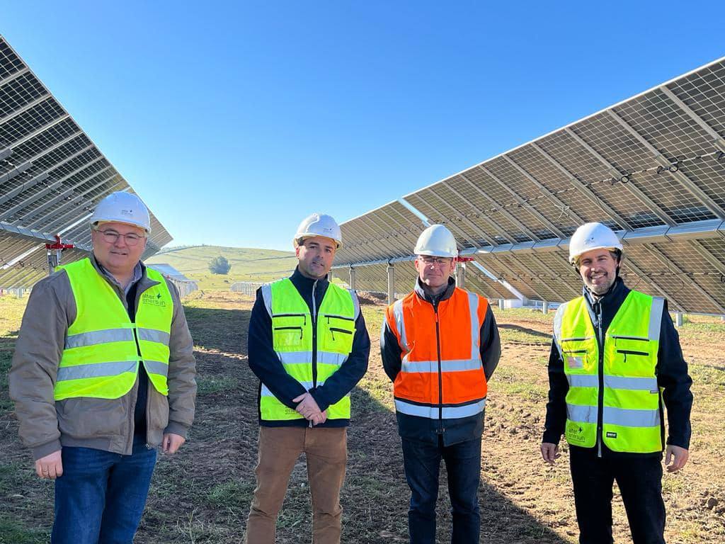 Alter Enersun continúa la construcción de las plantas fotovoltaicas en Alconchel