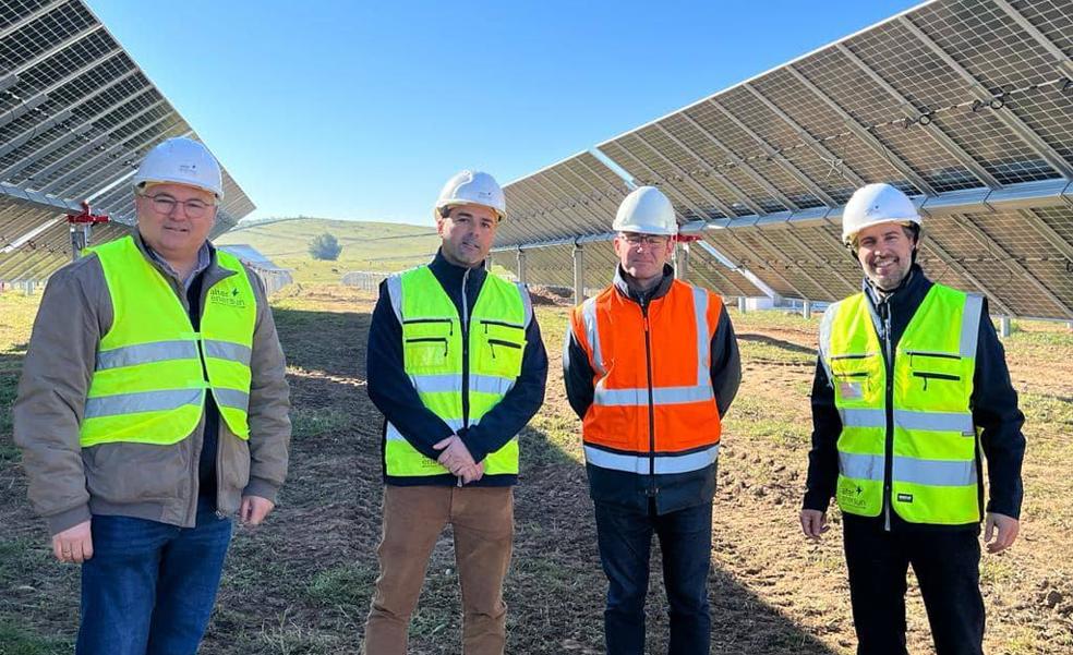 Alter Enersun continúa la construcción de las plantas fotovoltaicas en Alconchel