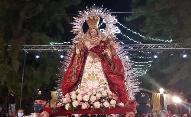 La virgen será trasladada a hombros desde la Purificación a la Piedad el día 14, pero no habrá procesión