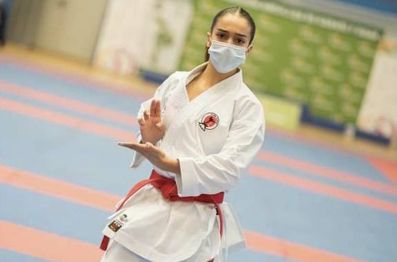 Paola García Lozano, concentrada con la selección para el Europeo de Filandia