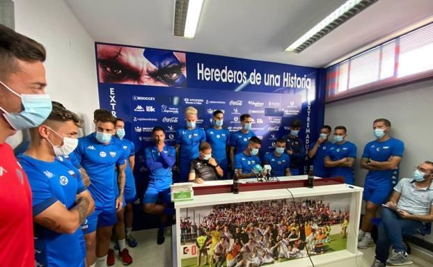 La plantilla del Extremadura anuncia huelga tras más de un año de impagos