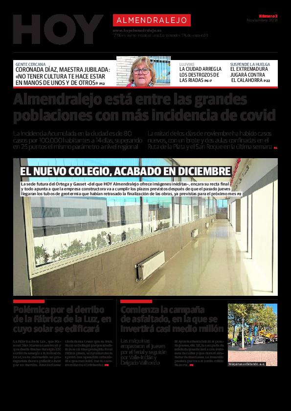 El Hiperlocal HOY Almendralejo ya tiene en la calle su segundo número