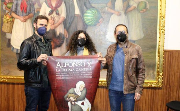 El teatro acoge esta noche el estreno en la ciudad de 'Alfonso X. Las últimas cantigas'