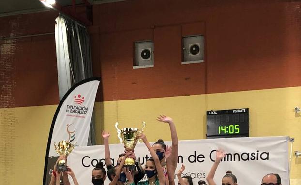 El Club Gimnástico Almendralejo resulta campeón de la Copa Diputación de Badajoz