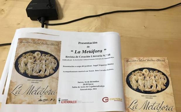 La revista La Metáfora dará el beneficio de sus ingresos a Provida