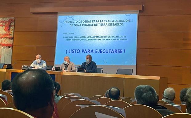 La Comunidad de Labradores pide que Mejías no esté en las negociaciones de las expropiaciones del regadío