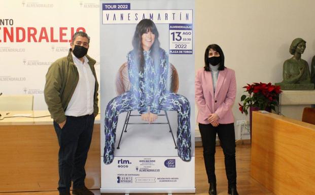La cantante Vanesa Martín protagonizará el concierto de las fiestas de la Piedad el 13 de agosto