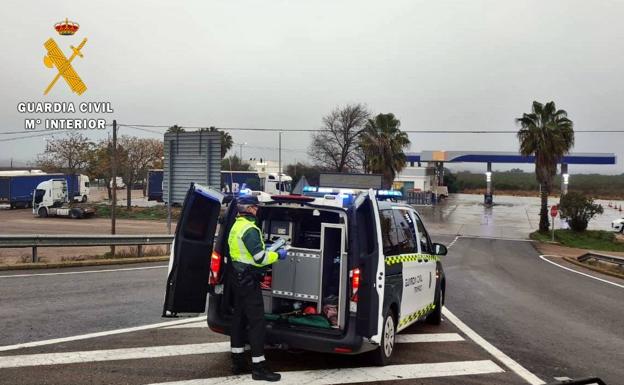 Detenido en la A-5 un conductor de Almendralejo que circulaba bajo los efectos de drogas