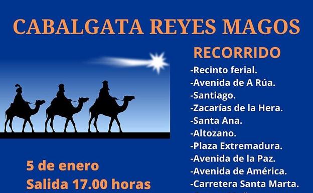 La cabalgata de los Reyes Magos saldrá hoy a las cinco de la tarde con veinte carrozas