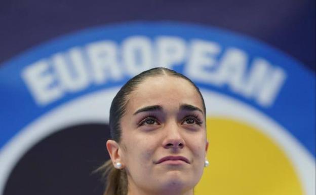 Paola García estrena este nuevo año la categoría junior en karate