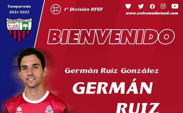 El Extremadura ficha a dos jugadores para completar alineación ante el Sanse
