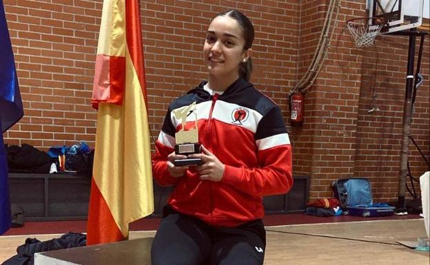 Paola García gana el Campeonato de Extremadura absoluto femenina