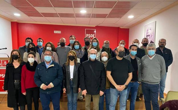 Piedad Álvarez es reelegida secretaria general del PSOE local por unanimidad