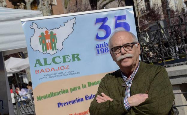 Muere el almendralejense Melchor Trejo, presidente de Alcer Badajoz desde 1981