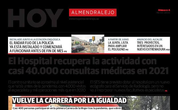 Este viernes se reparte gratis el periódico Hiperlocal de HOY Almendralejo