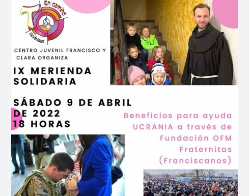El Centro Juvenil Francisco y Clara organiza este sábado su Merienda Solidaria