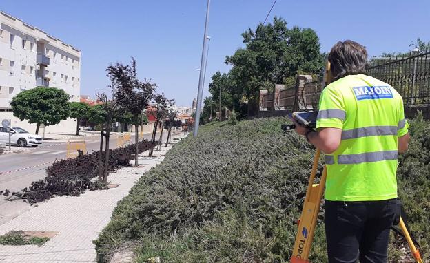Esta semana han comenzado las obras de remodelación de la travesía de la carretera de La Fuente