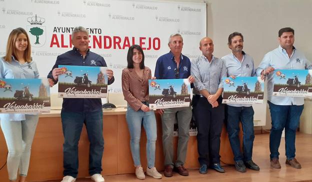 La concentración Vespabarros espera superar los 300 moteros inscritos