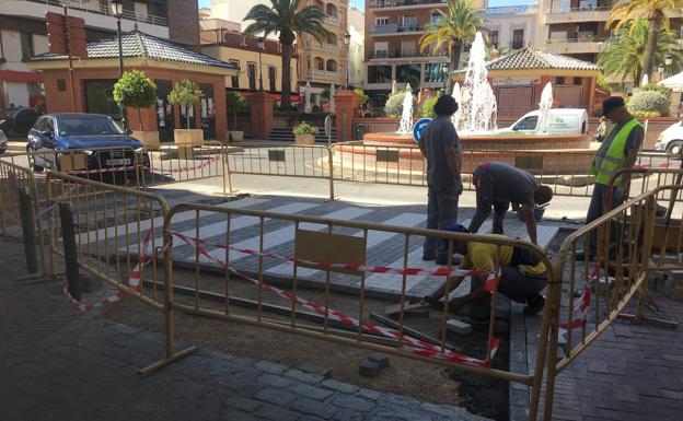 Reforman el paso de peatones de la plaza de la Constitución ante la demanda ciudadana