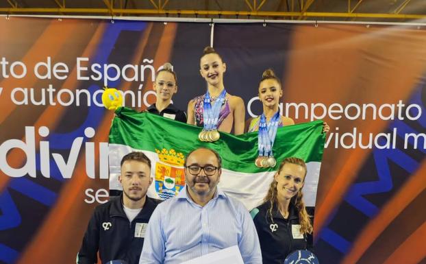 Irene Martínez se proclama campeona absoluta de España en gimnasia