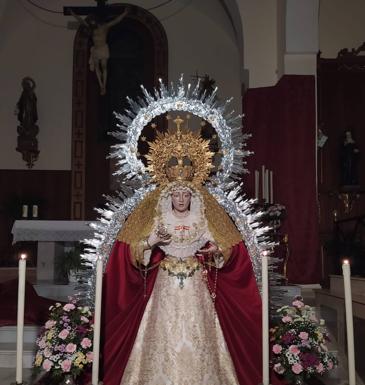 5.000 kilos de sal adornarán el paso de la Merced en procesión extraordinaria el día 25